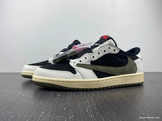 x DZ4137-106 Olive Low OG Jordan 1 Air Air Jordan Retro Travis Scott 0723